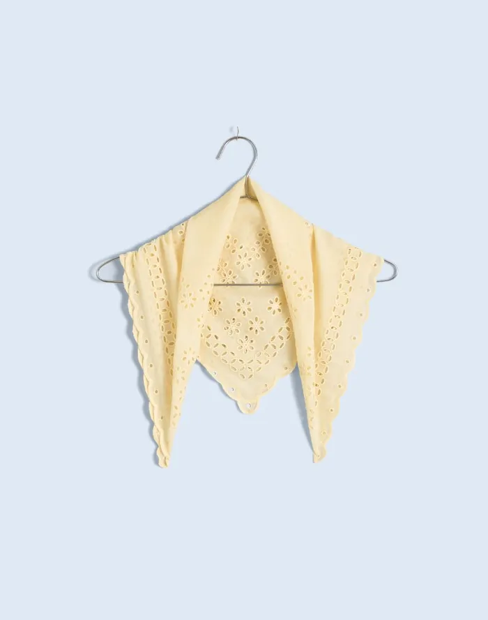 Women Bandanas Madewell Organic Cotton Eyelet Bandana