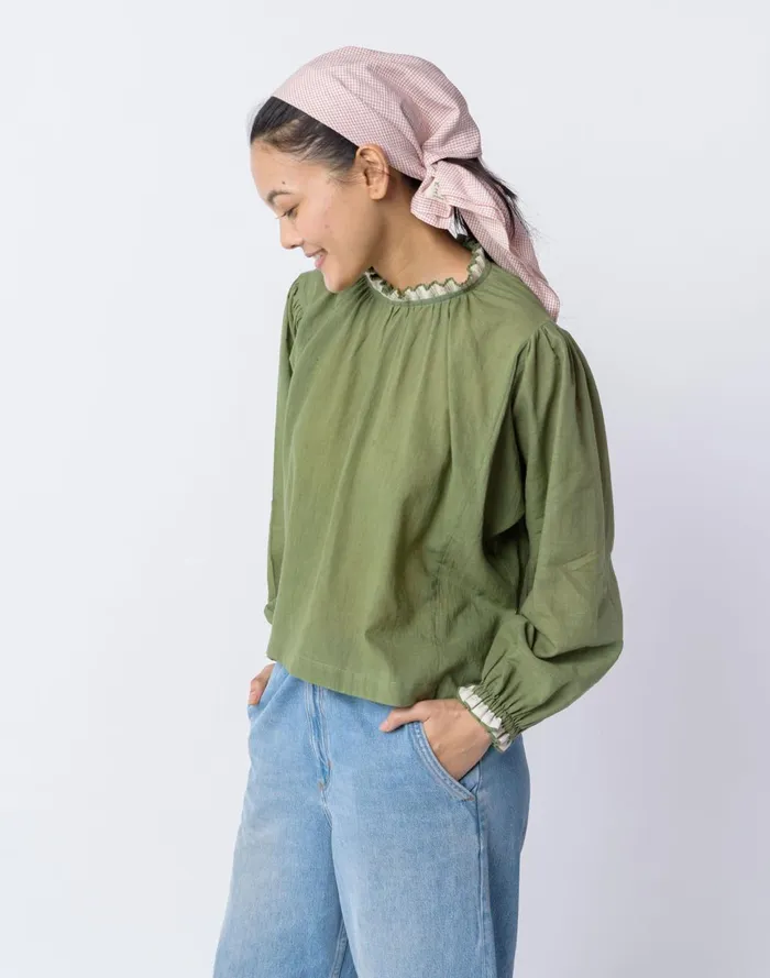 Women Bandanas Madewell World Of Crow Gingham Checkered Cotton Bandana