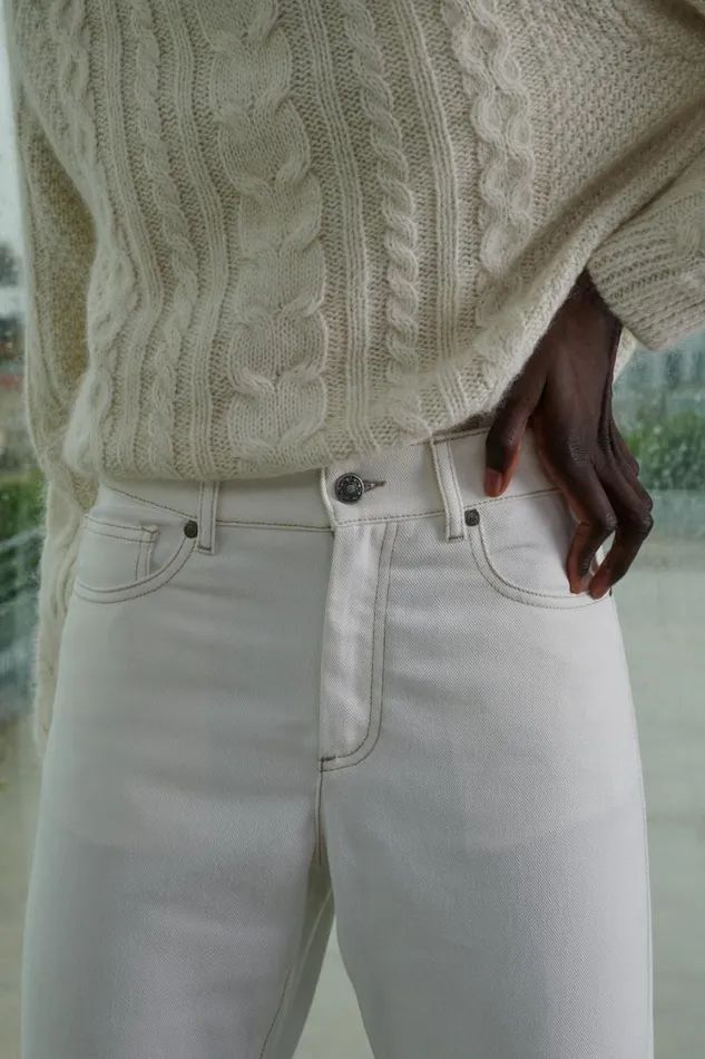 Women BARNEY JEANS Chalk Soeur Trousers