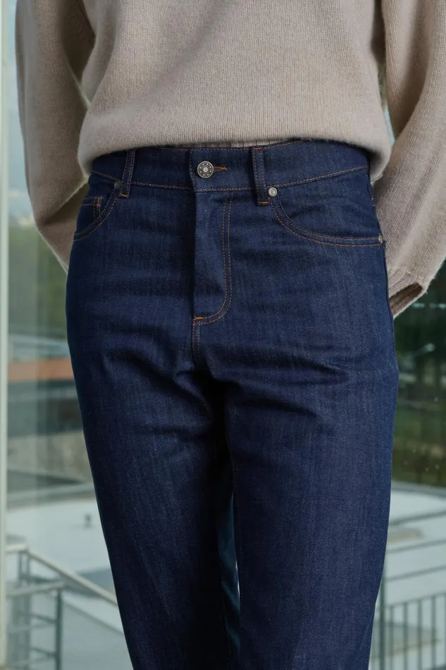Women BARNEY JEANS Raw Denim Soeur Trousers