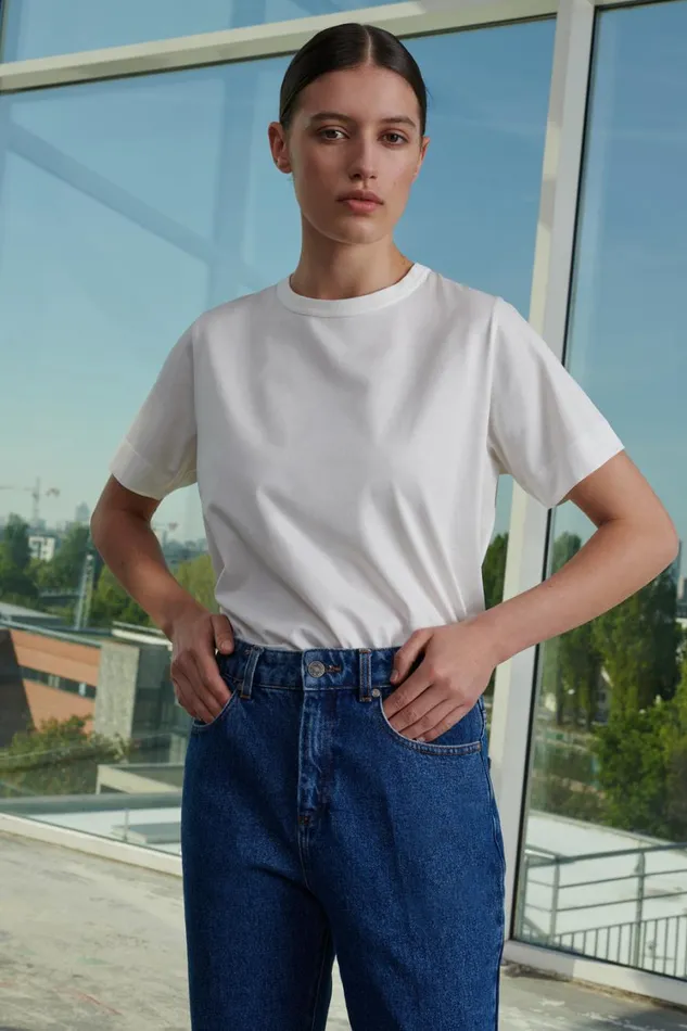 Women BASIC TEESHIRT White Soeur TShirts and Sweatshirts