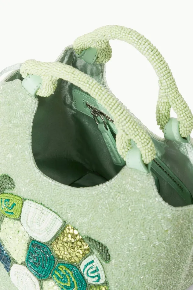 Women Beaded STAUD STAUD BEADED COTE BAG BABY TURTLE Women Beaded STAUD STAUD BEADED COTE BAG BABY TURTLE