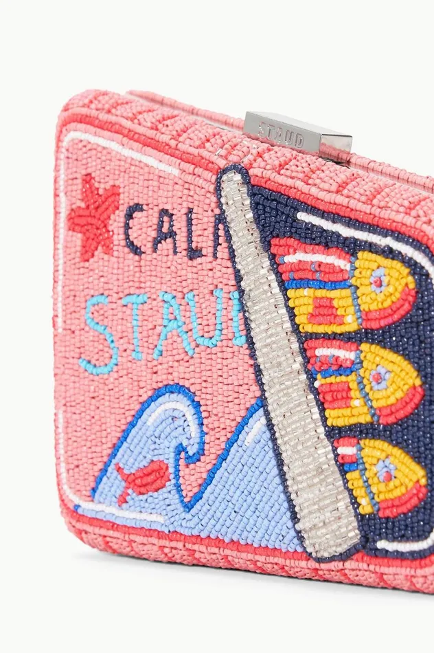 Women Beaded STAUD STAUD CARMELLA BEADED CLUTCH STAUDINES PINK Women Beaded STAUD STAUD CARMELLA BEADED CLUTCH STAUDINES PINK