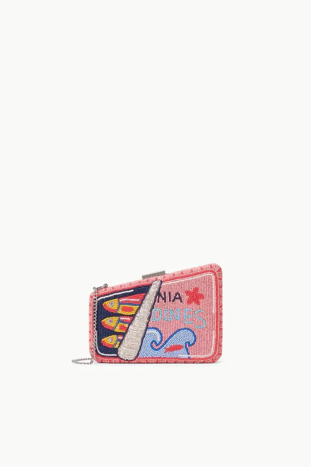 Women Beaded STAUD STAUD CARMELLA BEADED CLUTCH STAUDINES PINK Women Beaded STAUD STAUD CARMELLA BEADED CLUTCH STAUDINES PINK