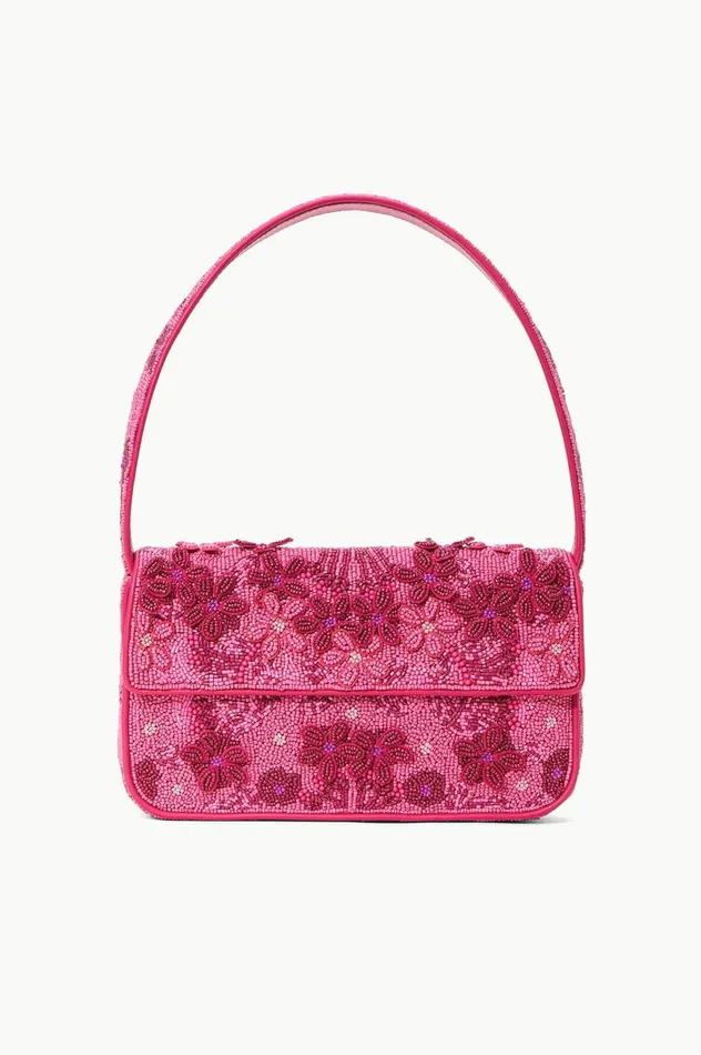 Women Beaded STAUD STAUD TOMMY BAG BLOSSOM GARDEN PARTY