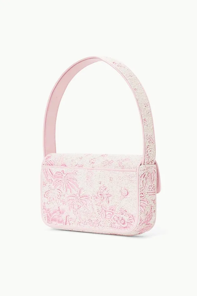 Women Beaded STAUD STAUD TOMMY BAG IVORY CHERRY BLOSSOM TOILE Women Beaded STAUD STAUD TOMMY BAG IVORY CHERRY BLOSSOM TOILE