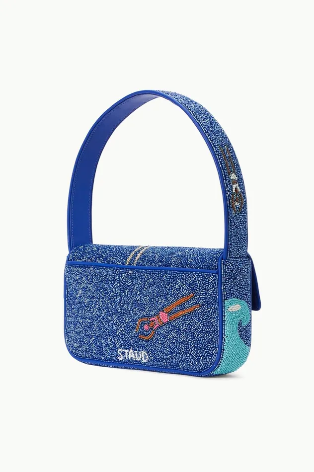 Women Beaded STAUD STAUD TOMMY BAG SWIMMERS Women Beaded STAUD STAUD TOMMY BAG SWIMMERS