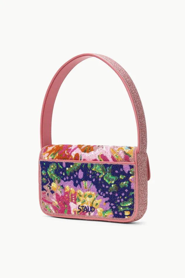 Women Beaded STAUD STAUD TOMMY BEADED BAG AURORA Women Beaded STAUD STAUD TOMMY BEADED BAG AURORA