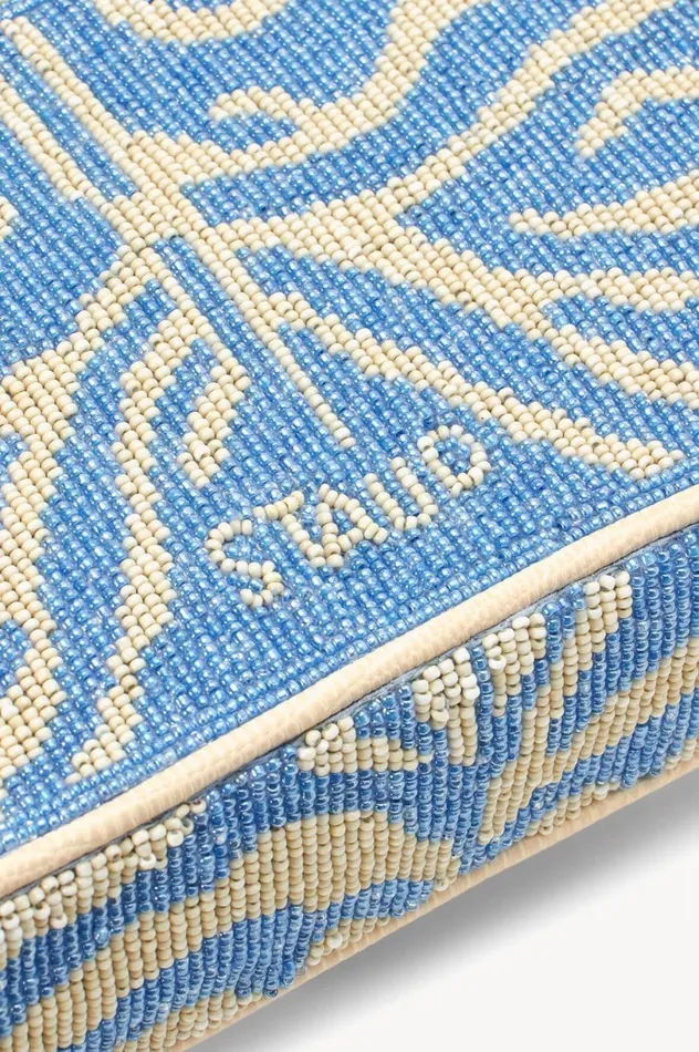 Women Beaded STAUD STAUD TOMMY BEADED BAG LIGHT BLUE CREAM Women Beaded STAUD STAUD TOMMY BEADED BAG LIGHT BLUE CREAM
