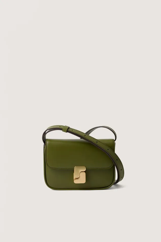 Women BELL BAG Olive Green Soeur Mini Bags