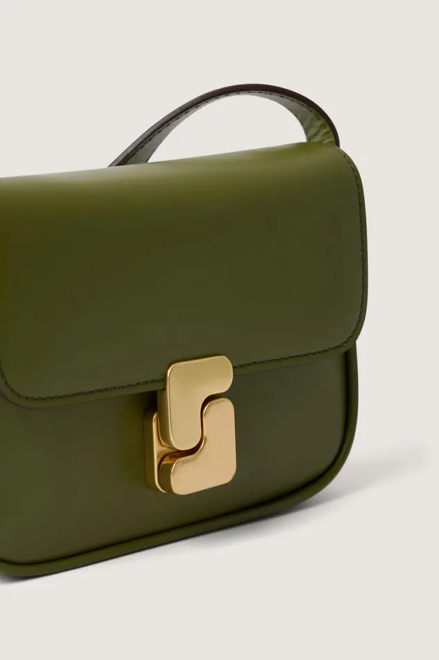 Women BELL BAG Olive Green Soeur Mini Bags