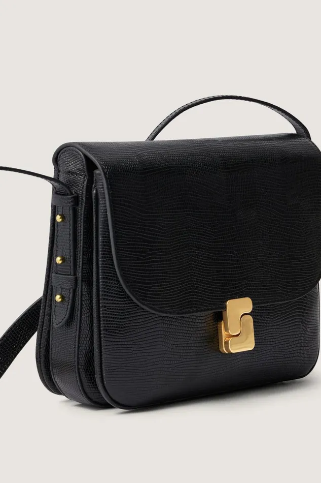 Women BELLISSIMA MAXI BAG Black Soeur Shoulder Bags