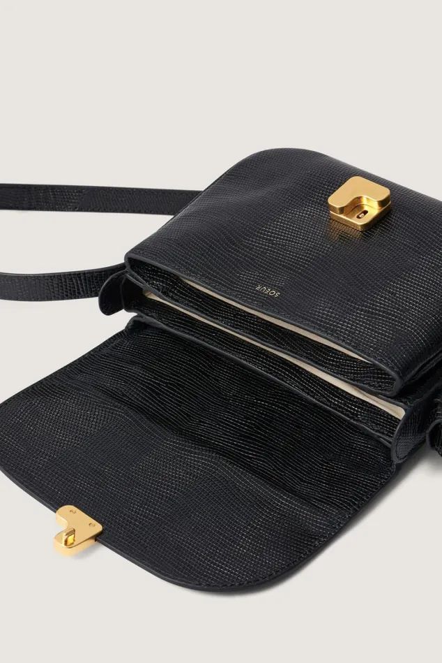 Women BELLISSIMA MINI BAG Black Soeur Shoulder Bags