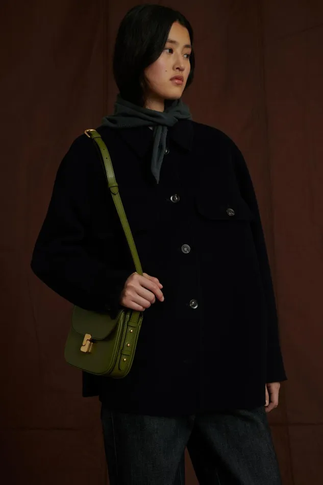 Women BELLISSIMA MINI BAG Olive Green Soeur Shoulder Bags