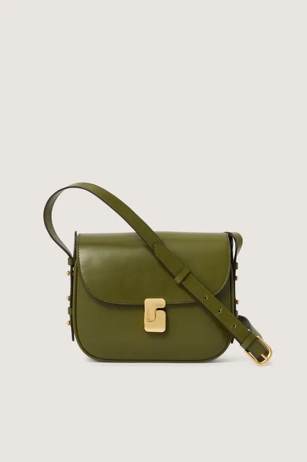 Women BELLISSIMA MINI BAG Olive Green Soeur Shoulder Bags