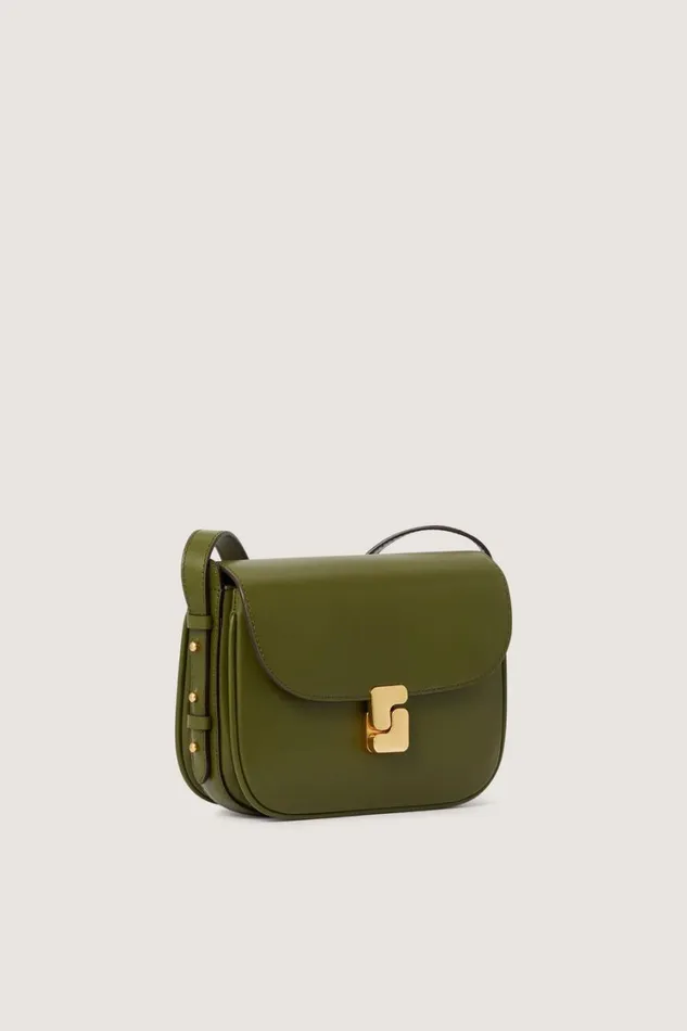 Women BELLISSIMA MINI BAG Olive Green Soeur Shoulder Bags
