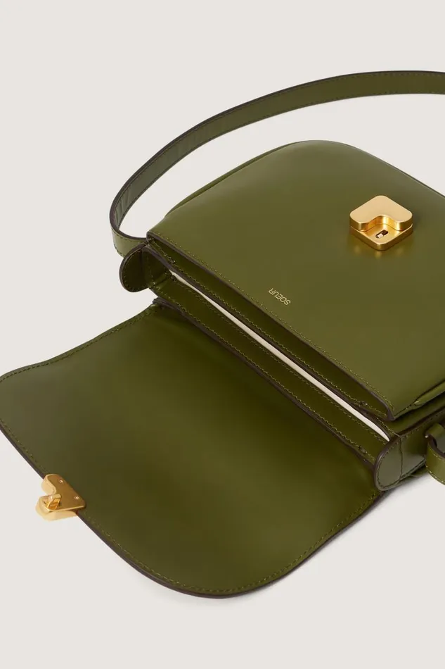 Women BELLISSIMA MINI BAG Olive Green Soeur Shoulder Bags
