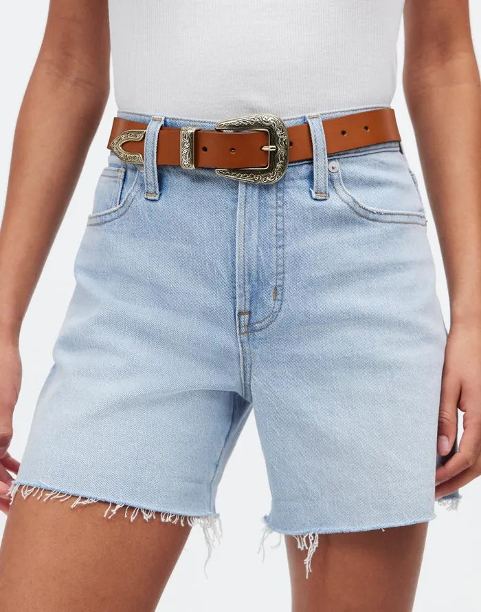 Women Belts Madewell Leather Western Belt