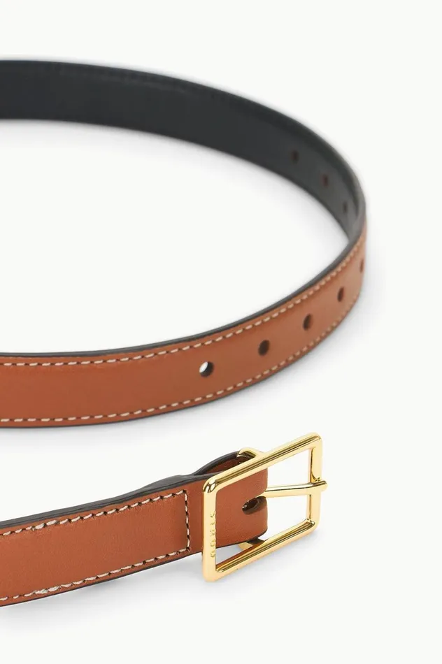 Women Belts STAUD STAUD CLASSIC WIDE BELT TAN Women Belts STAUD STAUD CLASSIC WIDE BELT TAN