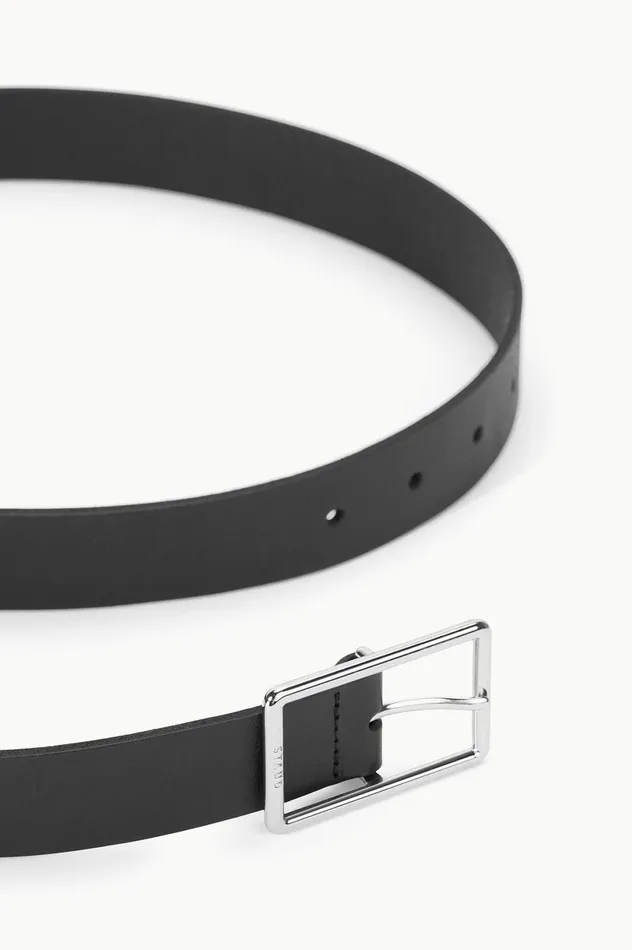 Women Belts STAUD STAUD JEANS BELT 8211 BLACK SILVER Women Belts STAUD STAUD JEANS BELT 8211 BLACK SILVER