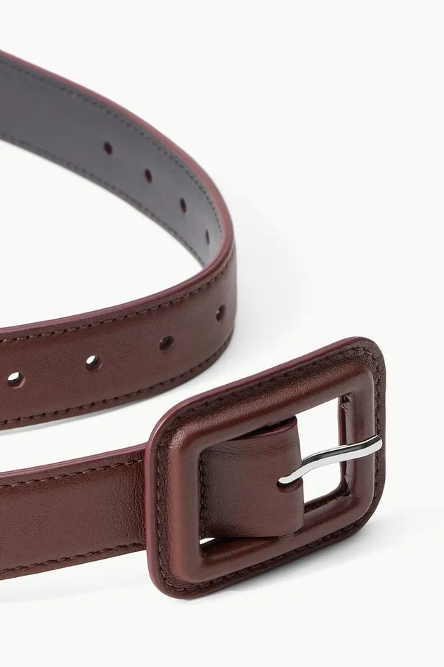 Women Belts STAUD STAUD JEANS BELT MAHOGANY Women Belts STAUD STAUD JEANS BELT MAHOGANY