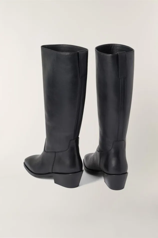Women BERGAM BOOTS Black Soeur Shoes