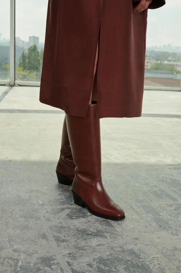 Women BERGAM BOOTS Cognac Soeur Shoes