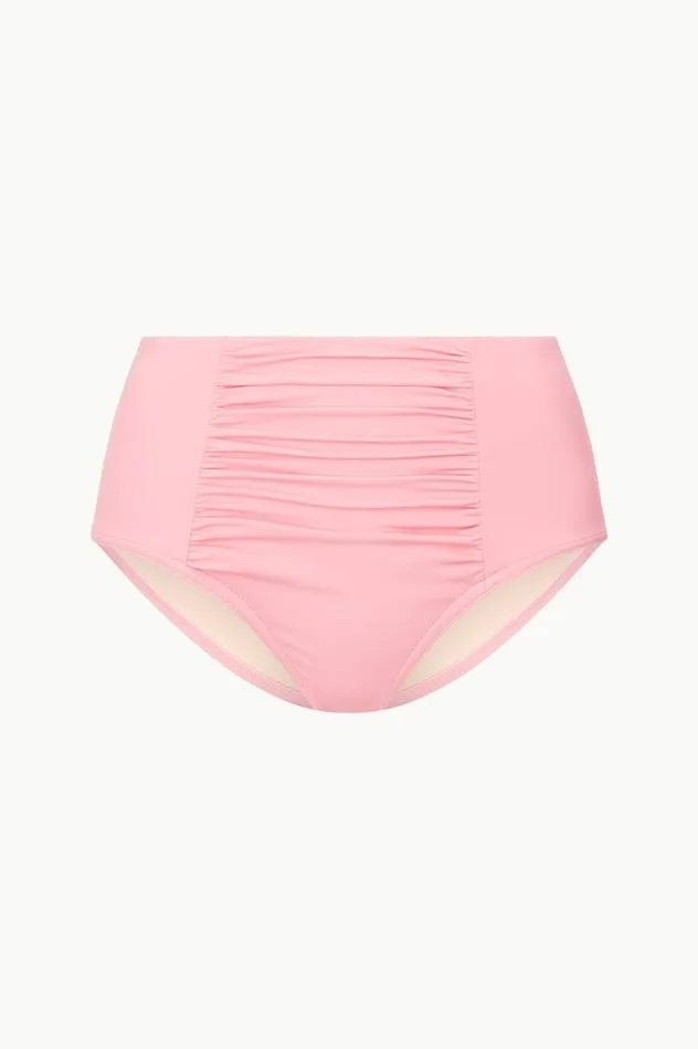 Women Bikinis STAUD STAUD DECLAN HIGH RISE BIKINI BOTTOM PEARL PINK Women Bikinis STAUD STAUD DECLAN HIGH RISE BIKINI BOTTOM PEARL PINK