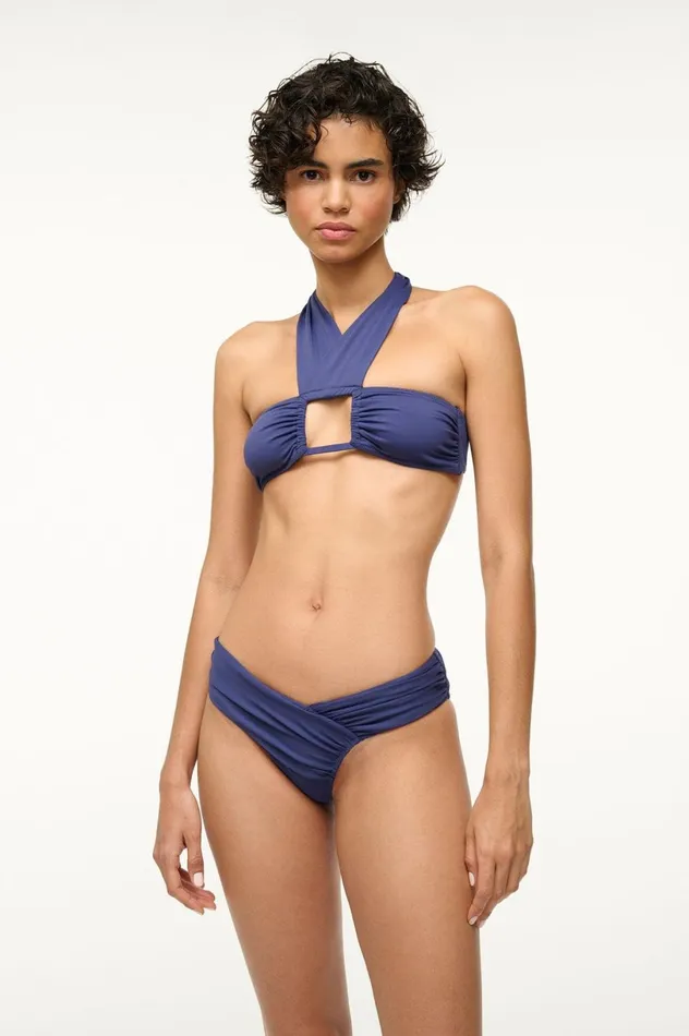 Women Bikinis STAUD STAUD EMSLEY BIKINI BOTTOM NAVY Women Bikinis STAUD STAUD EMSLEY BIKINI BOTTOM NAVY