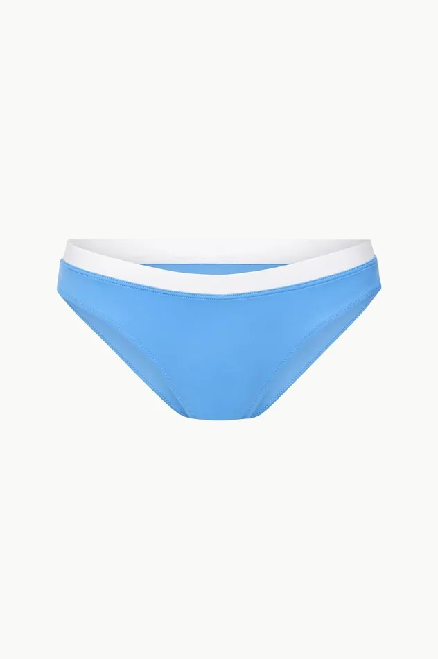 Women Bikinis STAUD STAUD GEMMA BIKINI BOTTOM AZURE WHITE