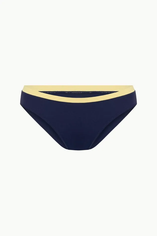 Women Bikinis STAUD STAUD GEMMA BIKINI BOTTOM NAVY COLORBLOCK