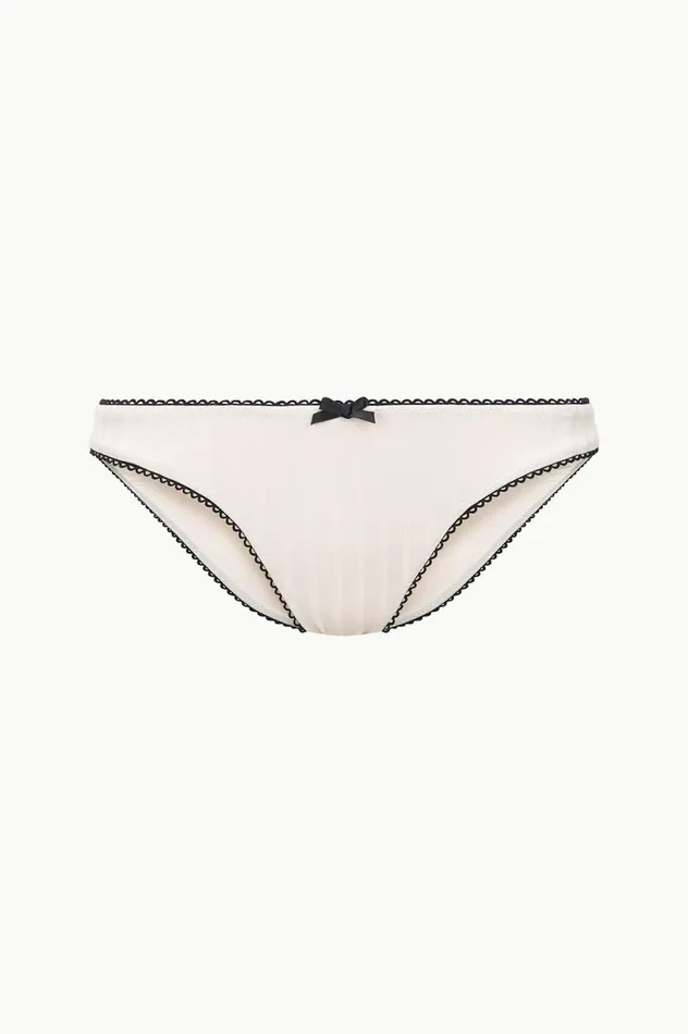 Women Bikinis STAUD STAUD KIT BIKINI BOTTOM IVORY BLACK Women Bikinis STAUD STAUD KIT BIKINI BOTTOM IVORY BLACK