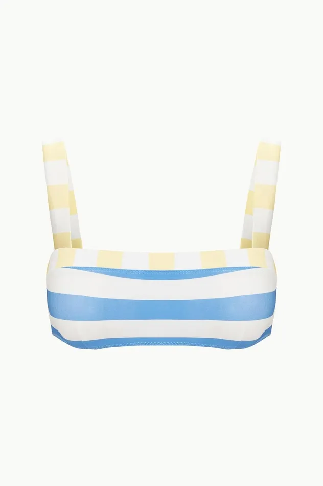 Women Bikinis STAUD STAUD LIV BIKINI TOP BUTTERCUP SEASHORE STRIPE Women Bikinis STAUD STAUD LIV BIKINI TOP BUTTERCUP SEASHORE STRIPE