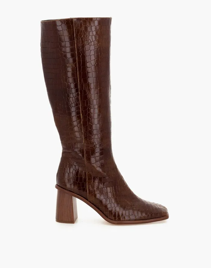 Women Boots Madewell ALOHAS East Leather Boots