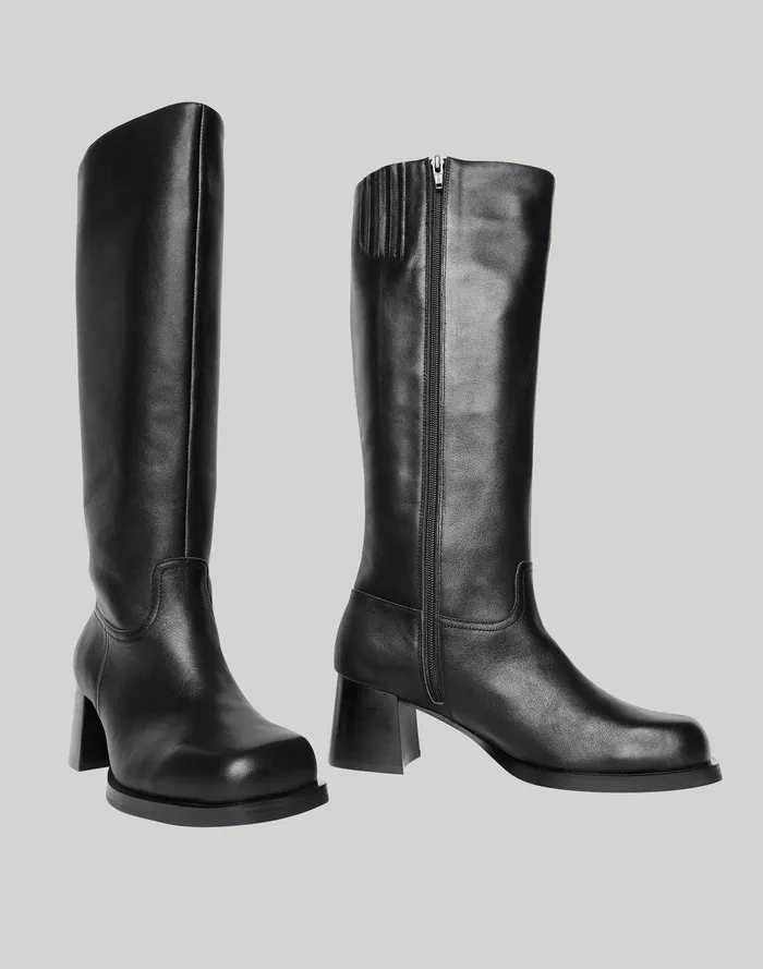 Women Boots Madewell Intentionally Blank Alibi Knee High Boot