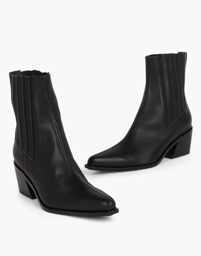 Women Boots Madewell Intentionally Blank Hillary Heeled Boot
