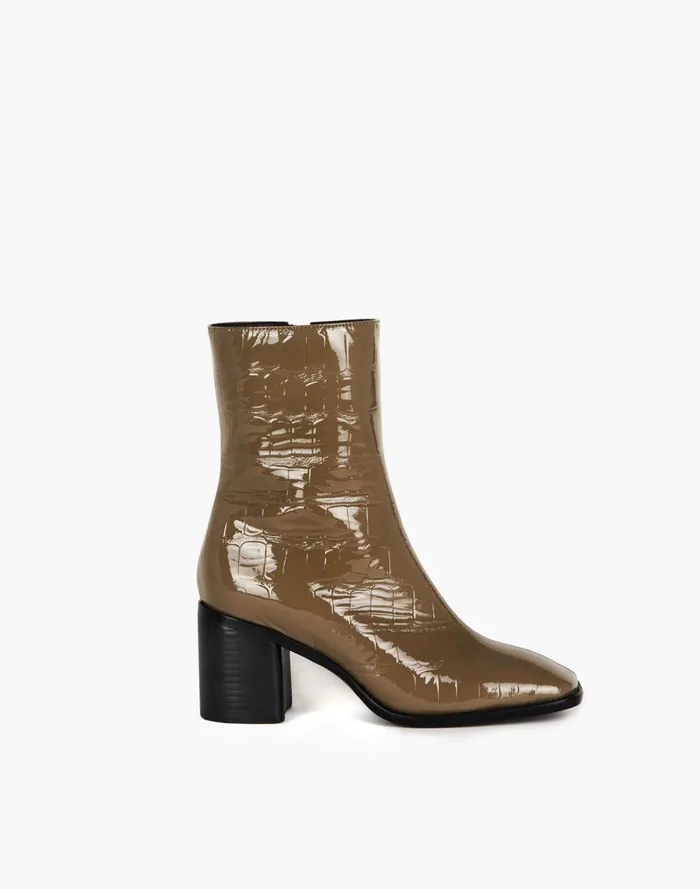 Women Boots Madewell Intentionally Blank Leather Contour Boots