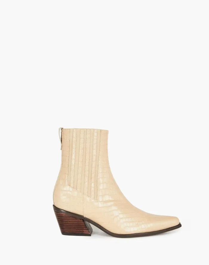 Women Boots Madewell Intentionally Blank Leather Hillary Boots