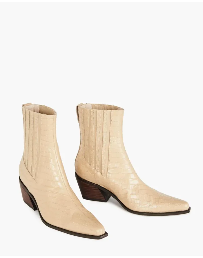 Women Boots Madewell Intentionally Blank Leather Hillary Boots