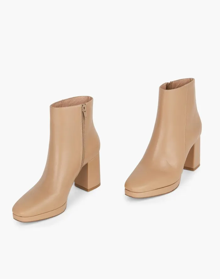 Women Boots Madewell Intentionally Blank Rachel Heeled Boot