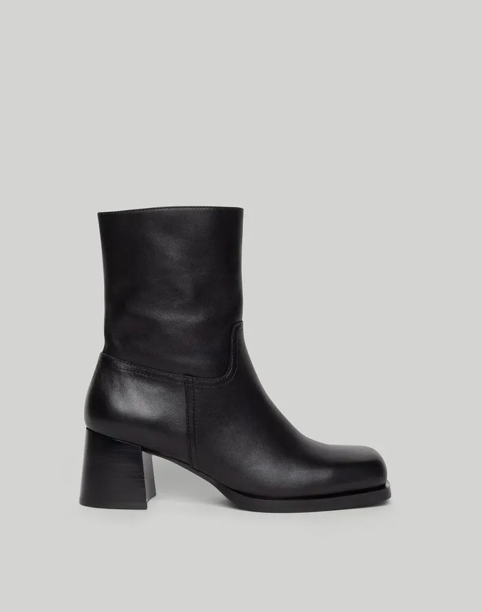 Women Boots Madewell Intentionally Blank Vico Heeled Boot