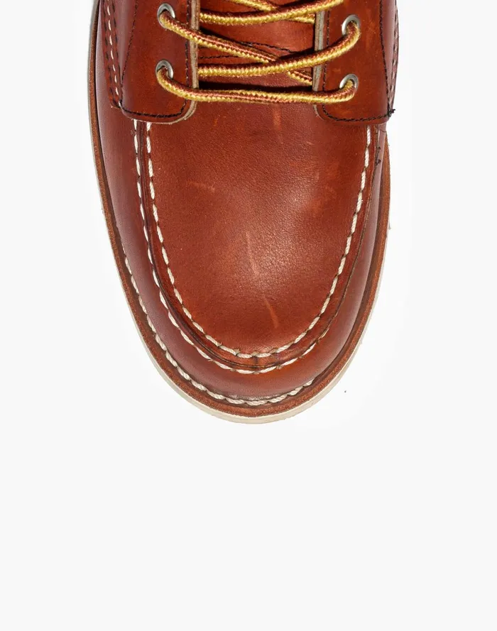 Women Boots Madewell Red Wing 6Inch Moc LaceUp Boots