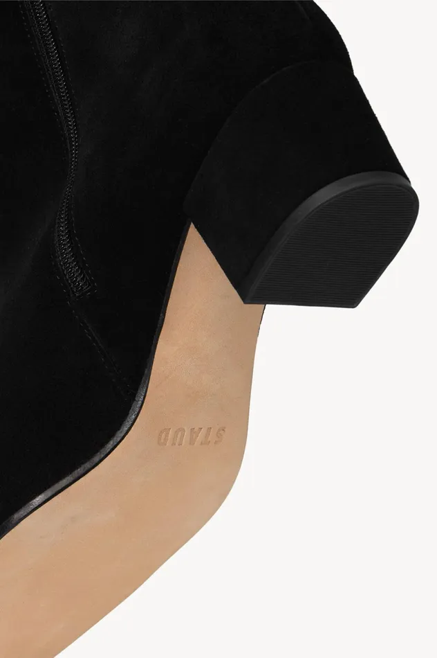 Women Boots STAUD STAUD AIMEE SHORT BOOT BLACK SUEDE Women Boots STAUD STAUD AIMEE SHORT BOOT BLACK SUEDE