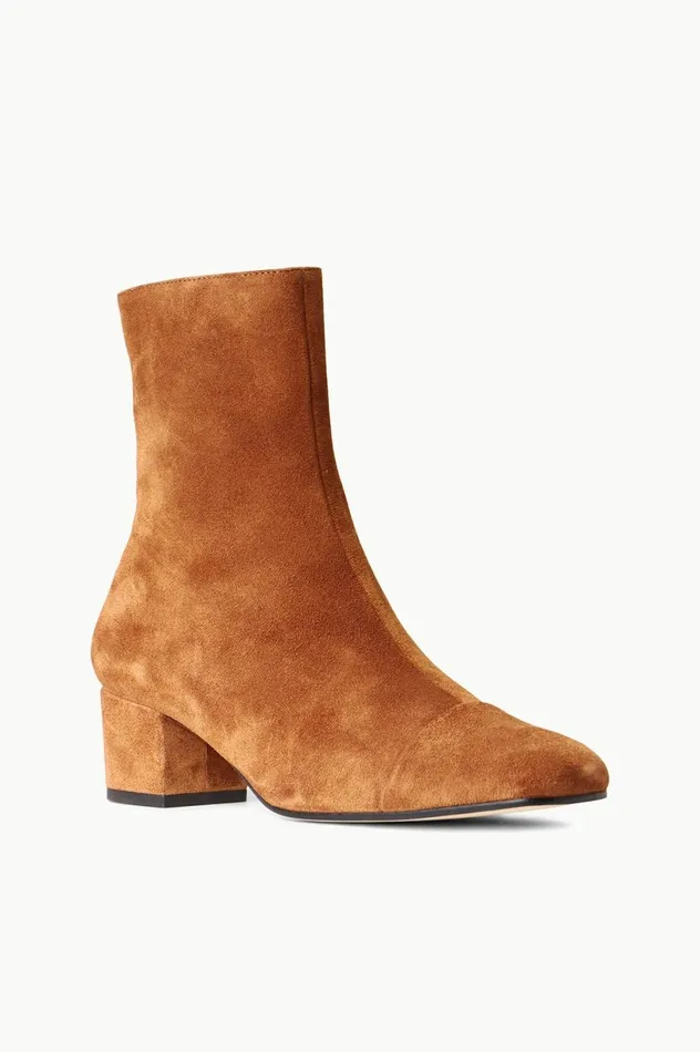 Women Boots STAUD STAUD AIMEE SHORT BOOT TAN SUEDE Women Boots STAUD STAUD AIMEE SHORT BOOT TAN SUEDE