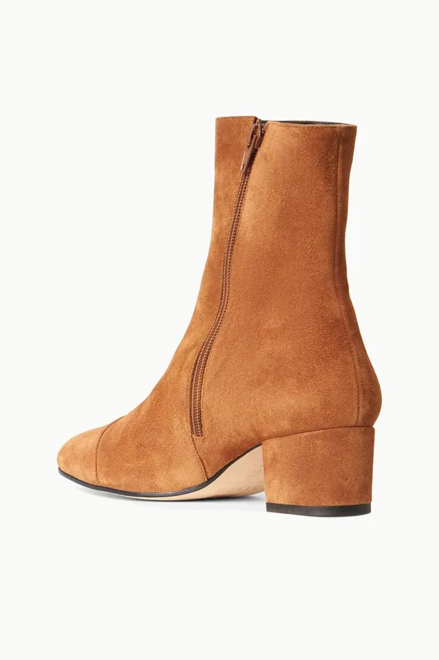 Women Boots STAUD STAUD AIMEE SHORT BOOT TAN SUEDE Women Boots STAUD STAUD AIMEE SHORT BOOT TAN SUEDE