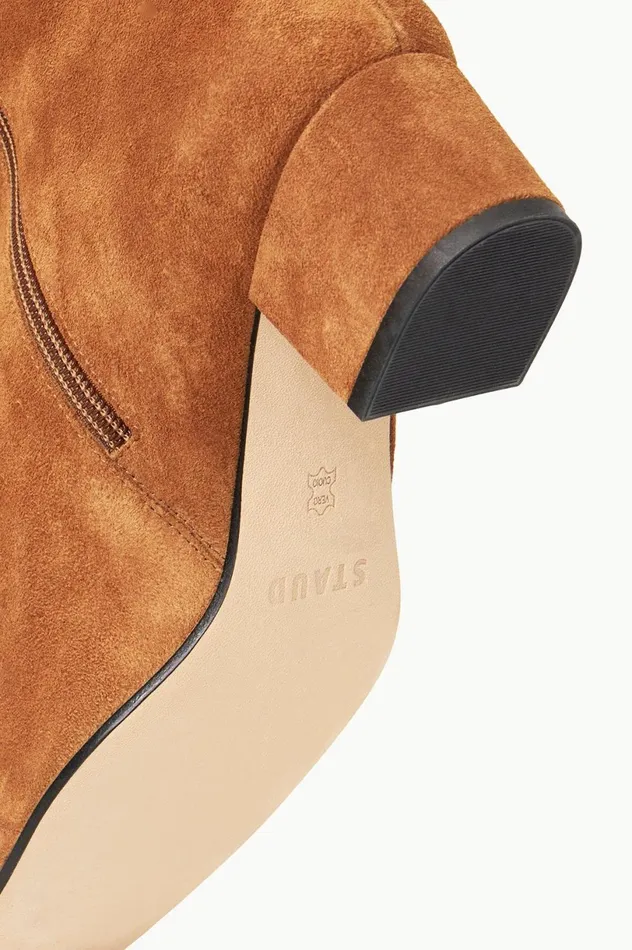 Women Boots STAUD STAUD AIMEE SHORT BOOT TAN SUEDE Women Boots STAUD STAUD AIMEE SHORT BOOT TAN SUEDE