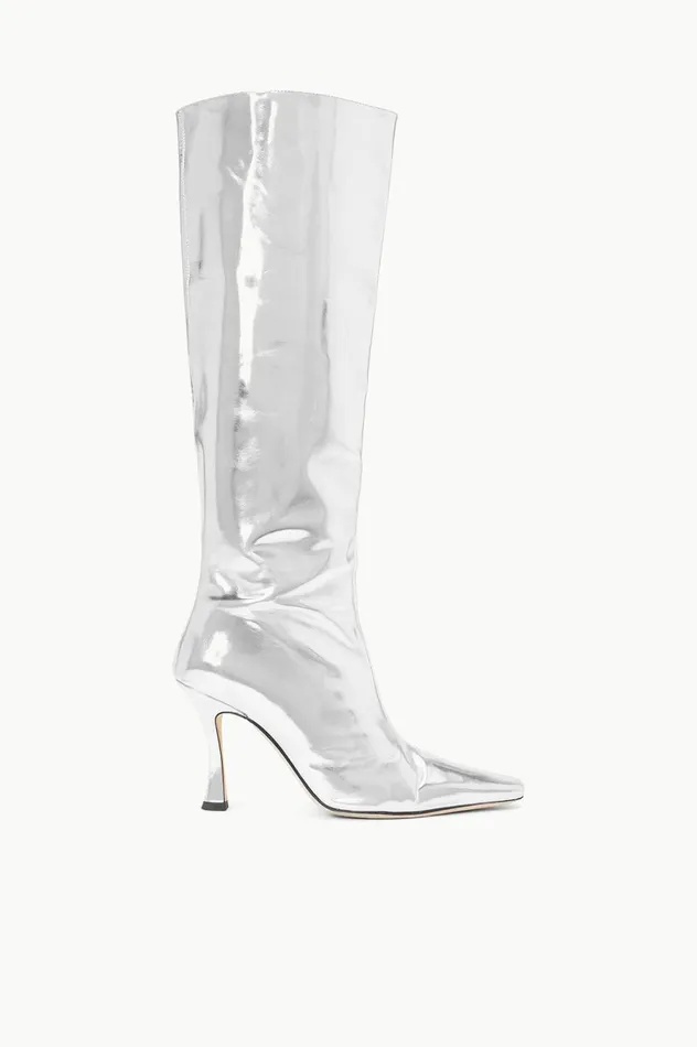 Women Boots STAUD STAUD CAMI BOOT CHROME