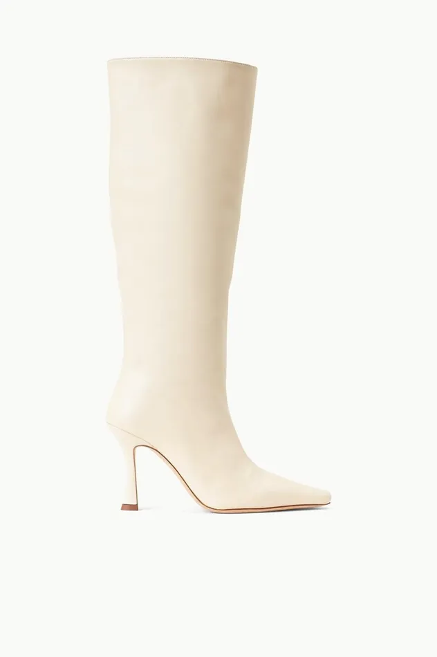 Women Boots STAUD STAUD CAMI BOOT CREAM