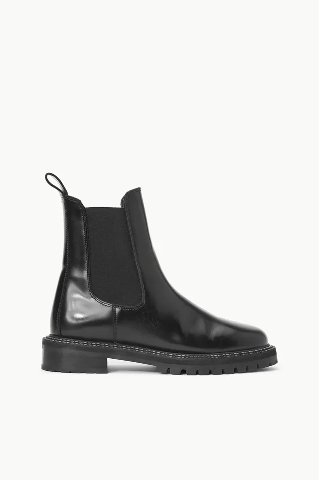 Women Boots STAUD STAUD DUTCH BOOT BLACK