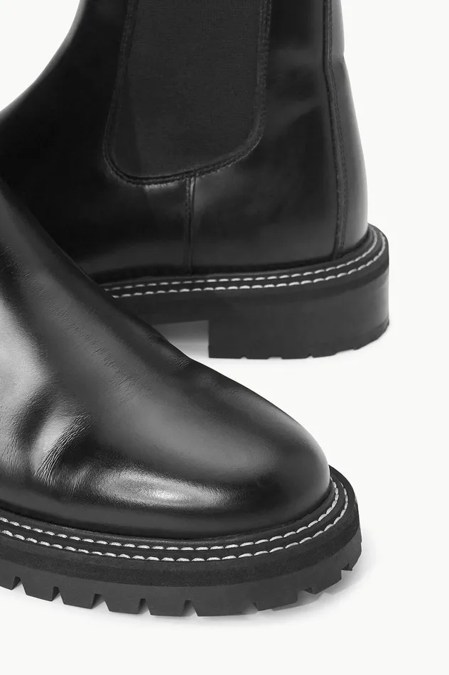 Women Boots STAUD STAUD DUTCH BOOT BLACK Women Boots STAUD STAUD DUTCH BOOT BLACK